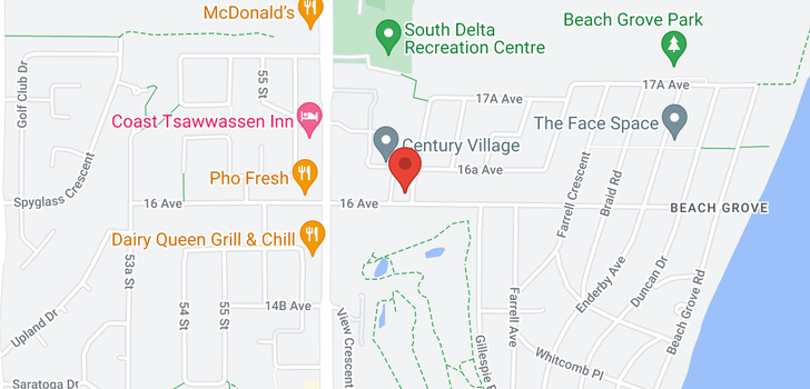 map of 5691 16TH AVENUE